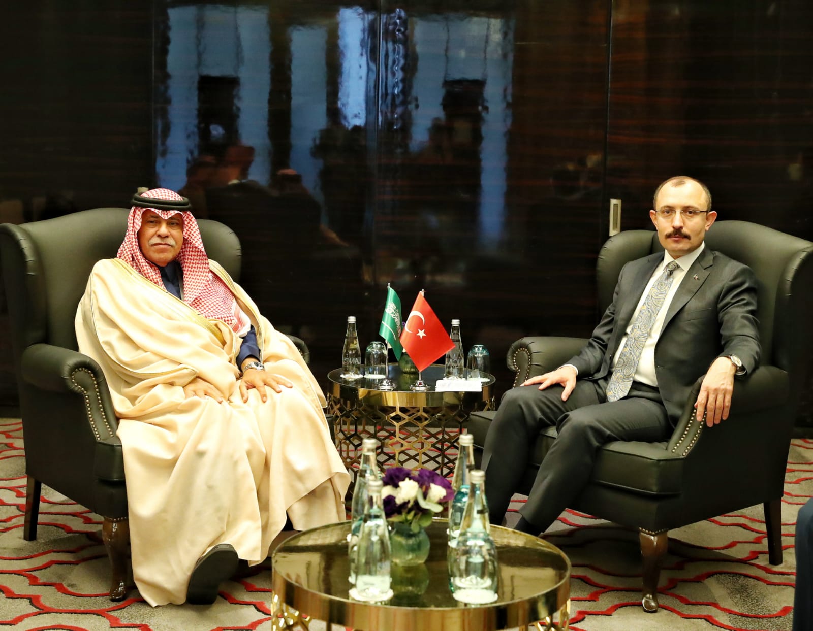 Ticaret Bakanı Mehmet Muş Suudi Mevkidaşıyla Görüştü