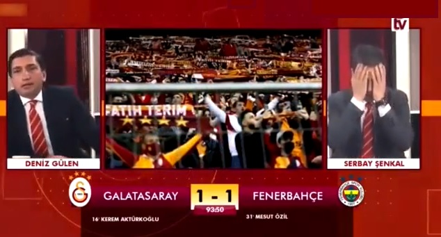 Fenerbahçe’nin Derbideki Golü GS TV Spikerlerini Çılgına Döndürdü!