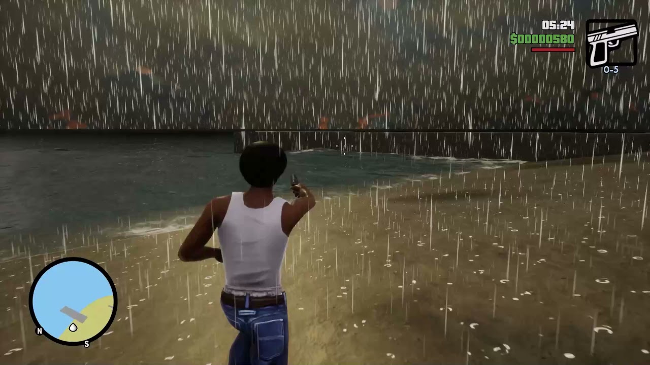 GTA San Andreas’ın Yağmur Efektini Modcular Düzeltti