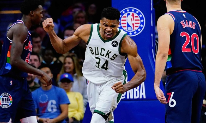Giannis Antetokounmpo Geceye Damgasını Vurdu