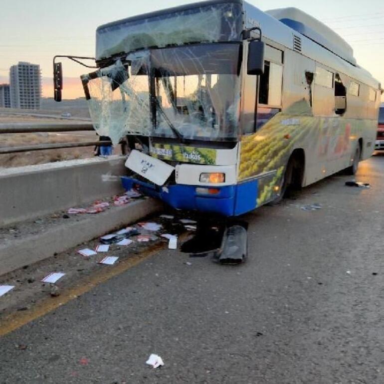 Ankara’da Belediye Otobüsü Kaza Yaptı: 24 Yaralı