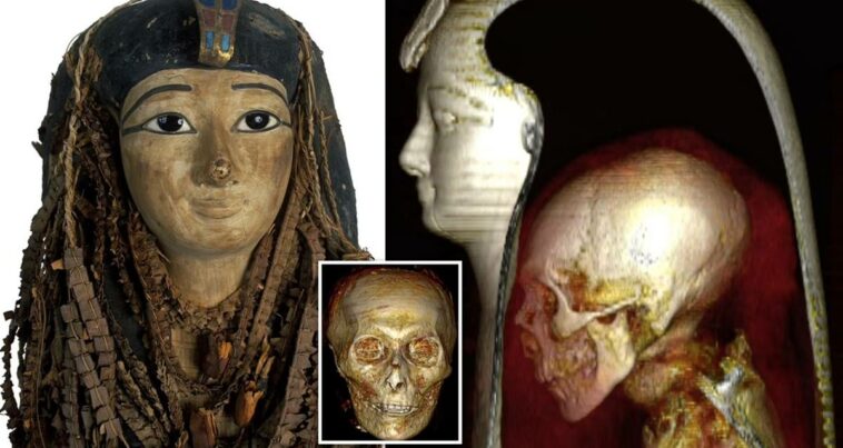 Mısır Firavunu I. Amenhotep'’in Mumyası Dijital Olarak İncelendi