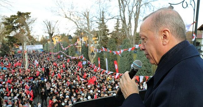 Erdoğan Konya Tren Garı’nda Halka Seslendi
