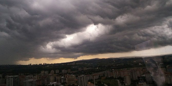 Ankara Valiliği’nden Fırtına Uyarısı