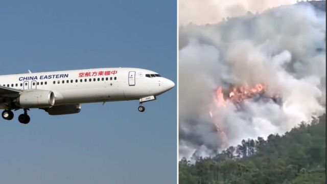 Çin’de Korkunç Kaza: 132 yolcu taşıyan uçak düştü
