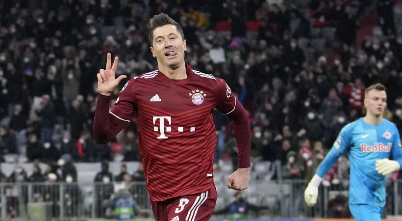 Lewandowski Rekor Kırdı, Bayern Gol Olup Yağdı: “7-1!”