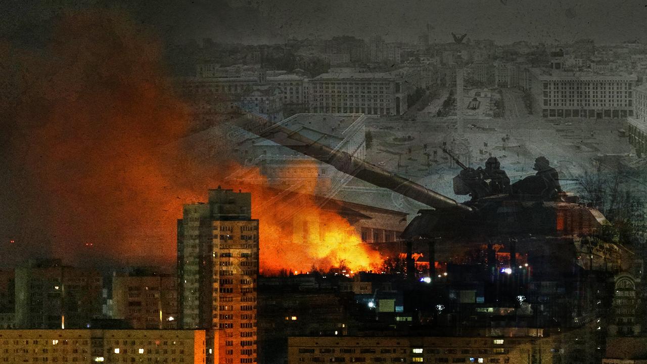 Ukrayna'nın Başkenti Kiev'de Şiddetli Patlama!