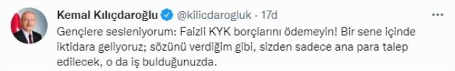 Kemal Kılıçdaroğlu Öğrencilere Seslendi: ‘’Faizli Borçları Ödemeyin’’