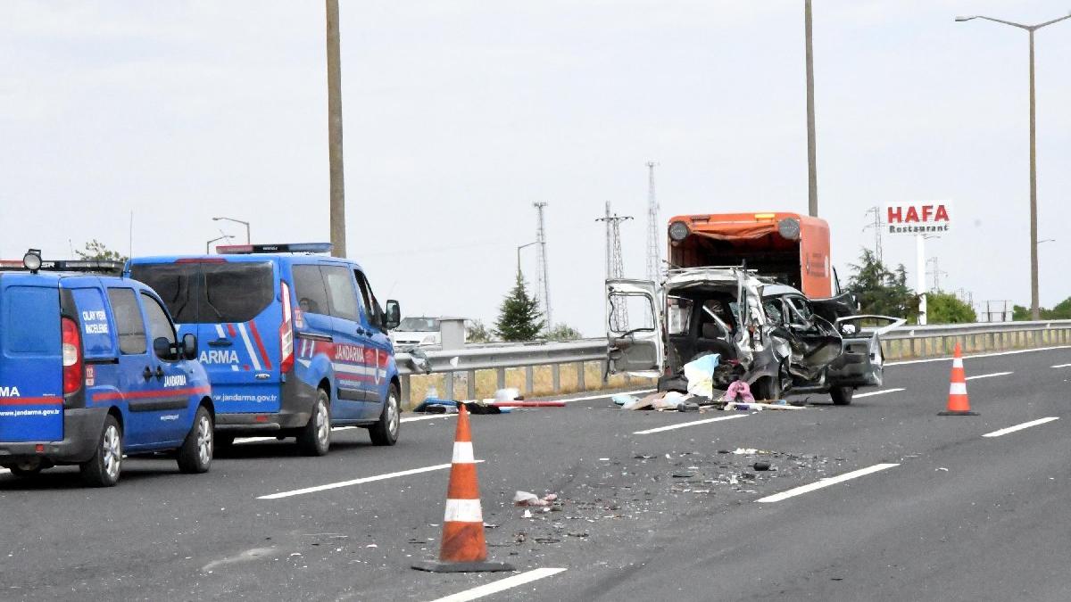 Tekirdağ’da Yaşanan Trafik Kazasının Bilançosu Büyüyor