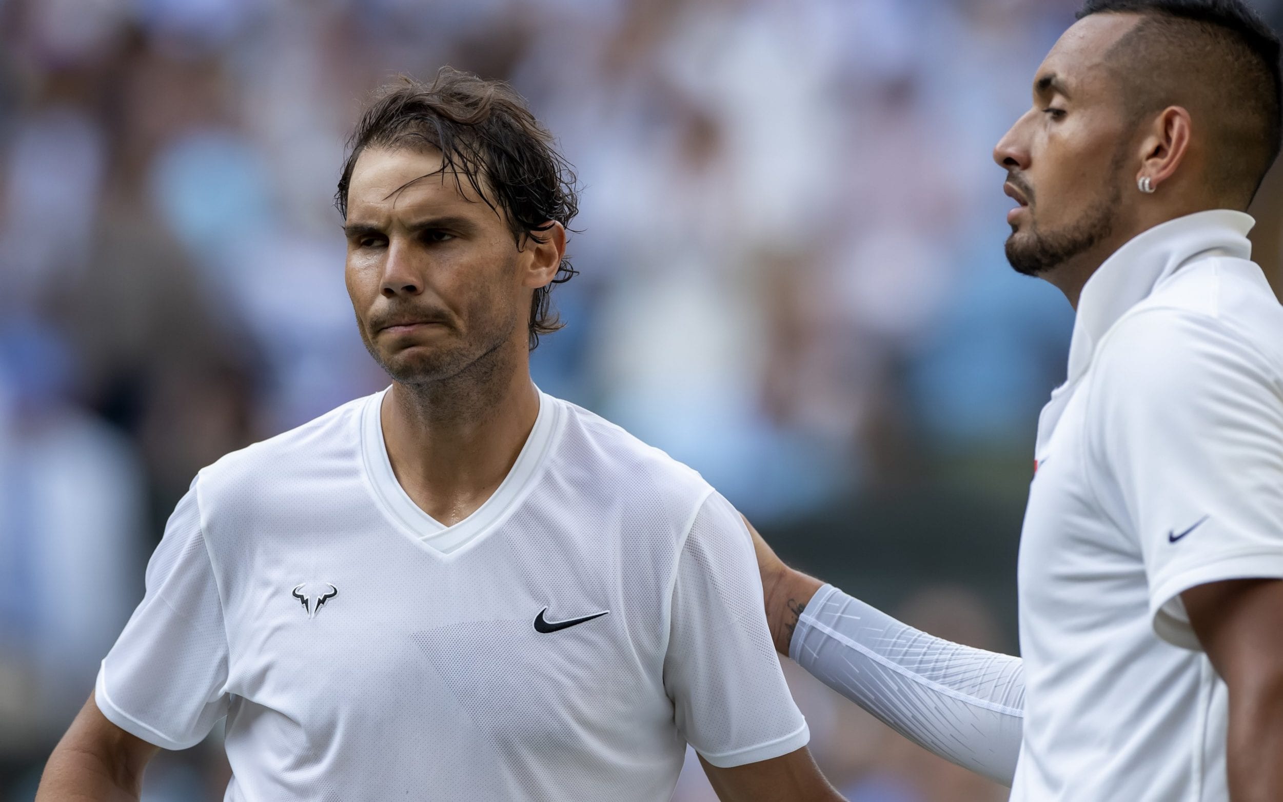 Wimbledon Tenis Turnuvası’nda Nadal ile Kyrgios Mücadelesi