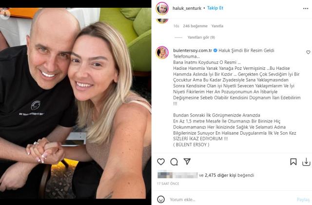 Bülent Ersoy'dan Menajeri ile Fotoğraf Paylaşan Hadise'ye Uyarı!
