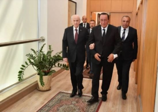 Alaattin Çakıcı MHP Genel Merkezi'ni Ziyaret Etti