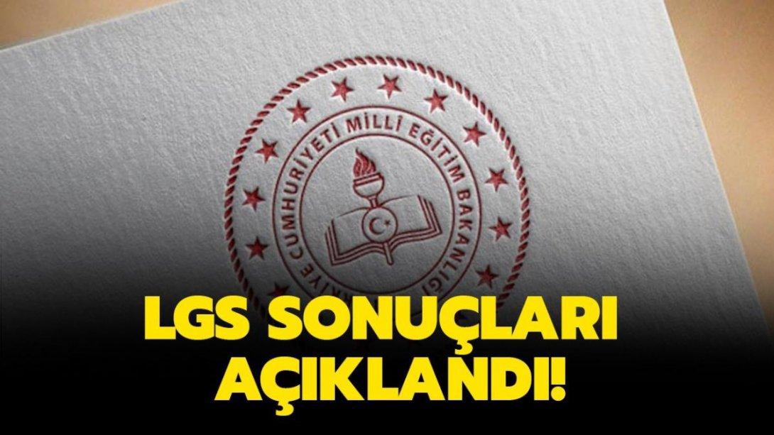 LGS Yerleştirme Sonuçları Açıklandı!