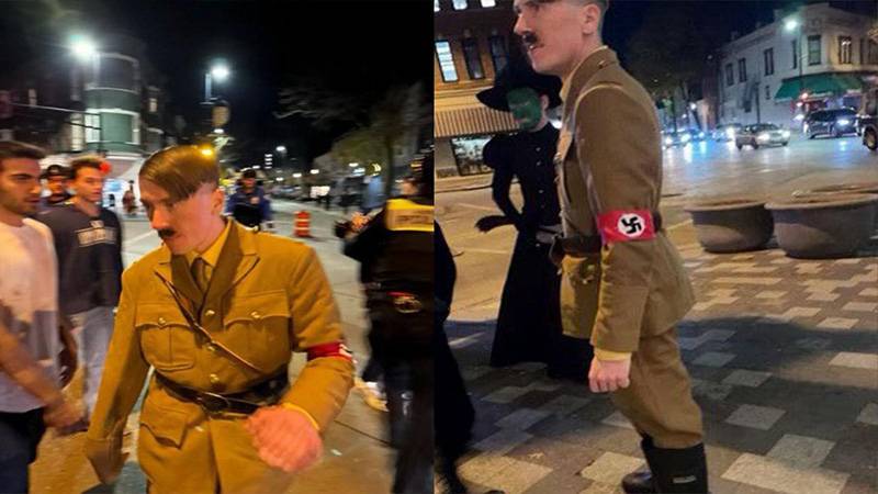Cadılar Bayramı’nda Hitler Kostümü Giydi İşinden Oldu!