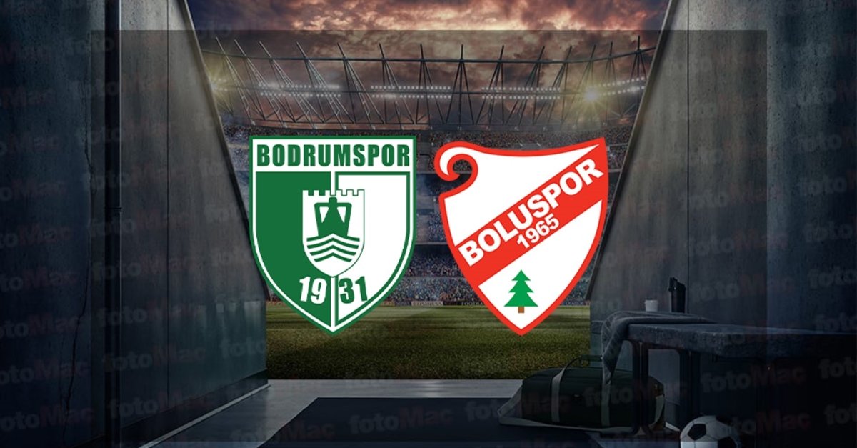 Bodrumspor - Boluspor Maçı Ne Zaman?