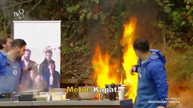 MasterChef’te Yangın Çıktı, Yarışmacılar Alevlerin Arasında Kaldı!