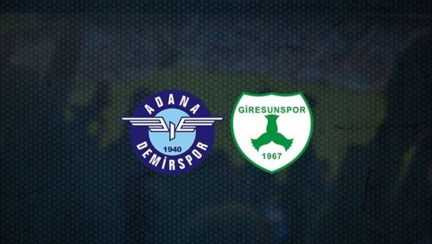 Adana Demirspor - Giresunspor Maçı Ne Zaman, Saat Kaçta, Hangi Kanalda?