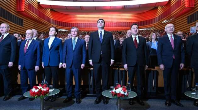 Altılı Masa Ortak Mutabakat Metnini Açıkladı