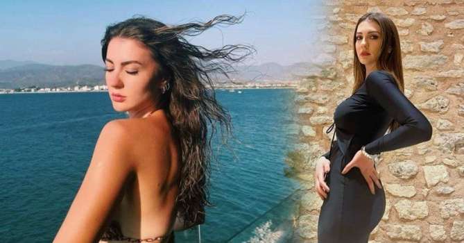 Burcu Özberk'in Pozlarına Hayranları Beğeni Yağdırdı