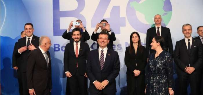 İBB Ekrem İmamoğlu B40 Balkan Şehirleri Ağı Zirvesi'ne Katıldı