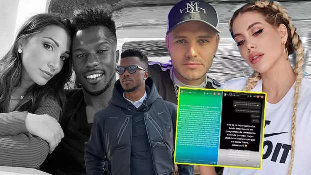 Icardi Bombayı Patlattı: Keita Balde Eşini Wanda Nara'yla Aldattı!