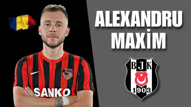 Beşiktaş, Alexandru Maxim'i Transferini TFF'ye bildirildi