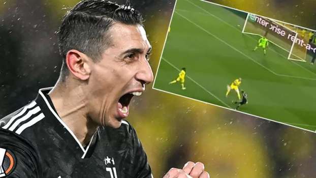 Top Gelmeden Senaryoyu Yazdı! G.Saray'ın İstediği Di Maria'nın Golü Ağızları Açık Bıraktı
