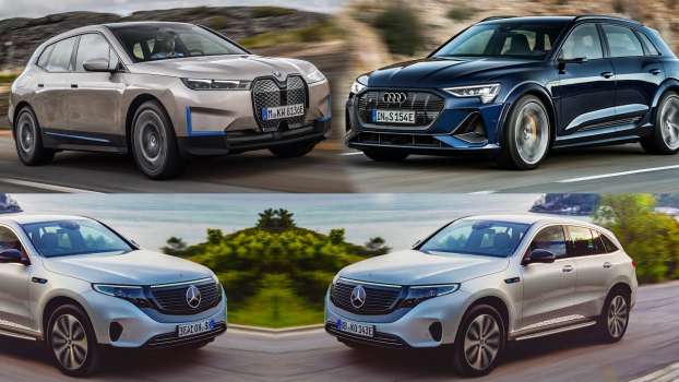 Alman SUV Yol Testi: Audi e-tron, Merc EQC, BMW iX