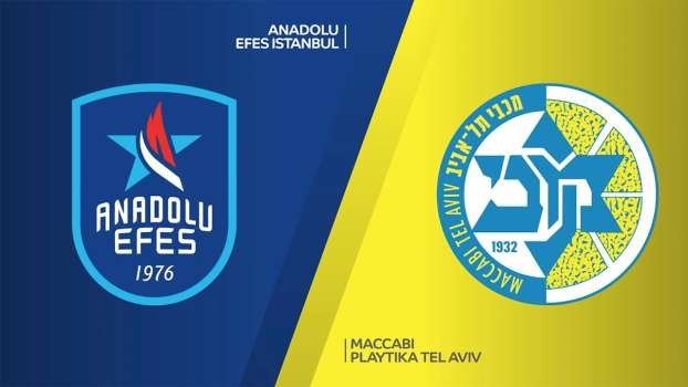 Anadolu Efes - Maccabi Tel Aviv Maçı Ne Zaman, Saat Kaçta, Hangi Kanalda?