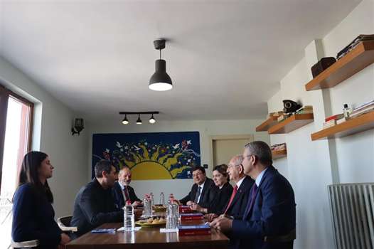 Kılıçdaroğlu SOL Parti’yi Ziyaret Etti