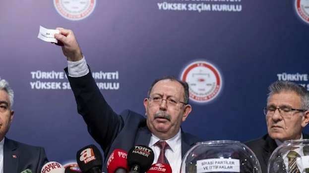 Oy Pusulası İçin Yapılan Kura Çekilişi Tamamlandı