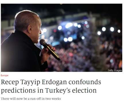 Economist Seçim Sonuçlarını Böyle Gördü