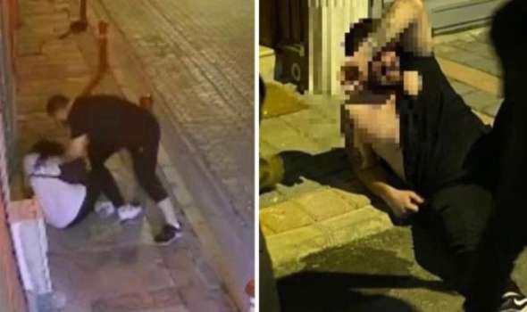 Eski Sevgilisini Döven Adam Çevredekiler Tarafından Darp Edildi