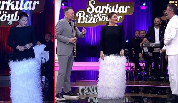 Sibel Can'ın Elbisesi Eleştirilerin Hedefi Oldu: "Tüylü Varil!"