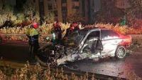 İzmir’de Feci Kaza; Bariyere Çarpan Sürücü Hayatını Kaybetti
