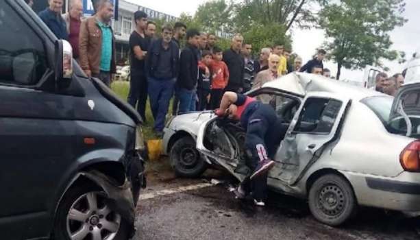 Zonguldak’ta Trafik Kazası 1 Ölü 1 Yaralı