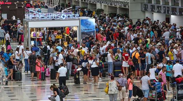 24 Haziran Tarihinde Antalya'da Turist Giriş Rekoru Kırıldı