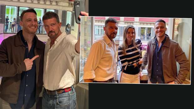 Antonio Banderas'tan, Kerem Bürsin'e Doğum Günü Kutlaması