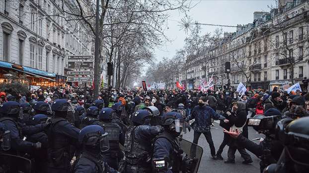 Fransa’da Emeklilik Protestoları: ‘Yurt dışından aşırı solcular katılacak’