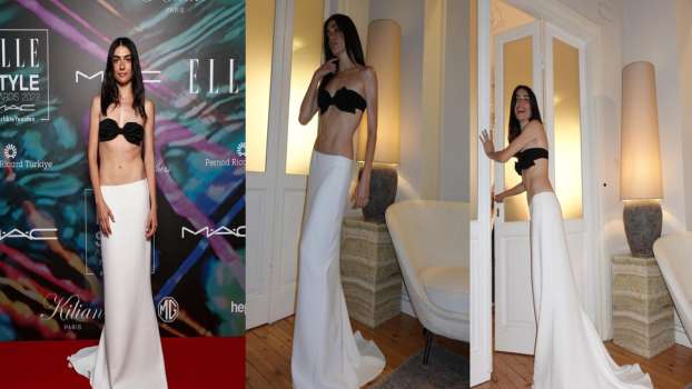 Hazar Ergüçlü'den Üstü Ayrı Altı Ayrı Olay Kıyafet