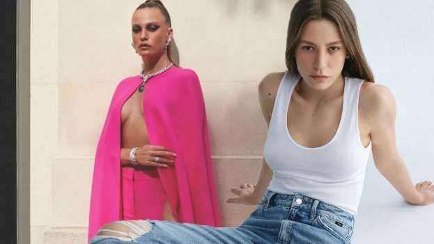 Serenay Sarıkaya'nın Gündem Yaratan Elbisesi Ve Saçları