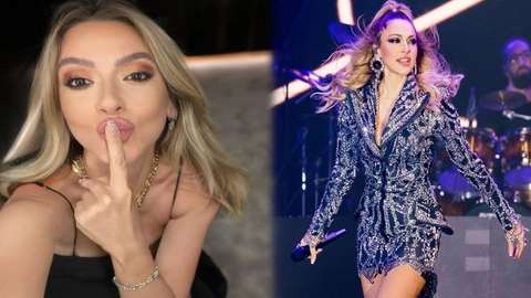 Ünlü Şarkıcı Hadise Sırtındaki Dövmelerini Gösterdi