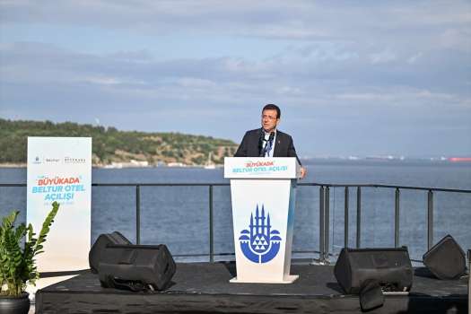 Ekrem İmamoğlu, Büyükada Resort Otel’in Açılışını Yaptı