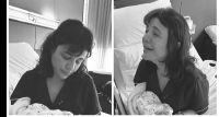 Gonca Vuslateri, Yeni Doğan Bebeğiyle İlk Buluşmasını Sevenleriyle Paylaştı!