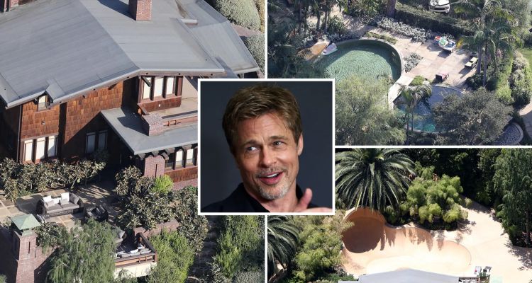 Brad Pitt’in Los Angeles’taki Evi Hırsızlar Tarafından Yağmalandı