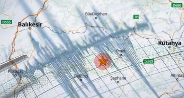 5.4: Kütahya’da Deprem! Son Dakika Açıklaması Yapıldı