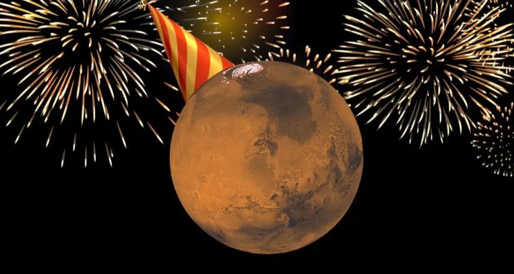 Yeni Yıla Giren Mars'ta Bir Yıl Kaç Gün, Bir Gün Kaç Saattir?