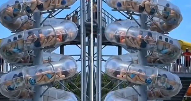 Çin Aqua Park Kazası: İnsanlar İçeride Mahsur Kaldı