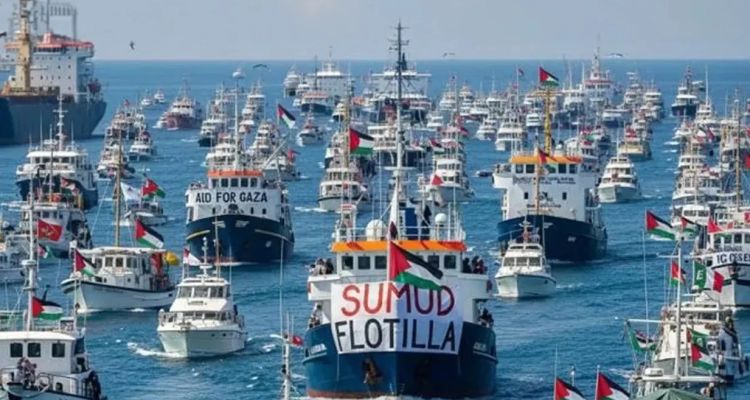 Küresel Sumud Filosu Bünyesindeki 20 Türk Aktivist Alıkonuldu