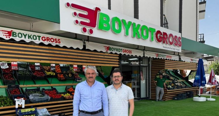 Adıyaman'da Boykot Ürünlerini Satmayan "Boykot Gross" Gündemde